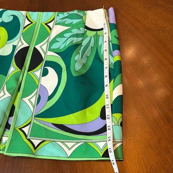 Pucci-Style Vibrant Print Blouse & Skirt Set – Luxurious Designer Look - Picture 10 of 14